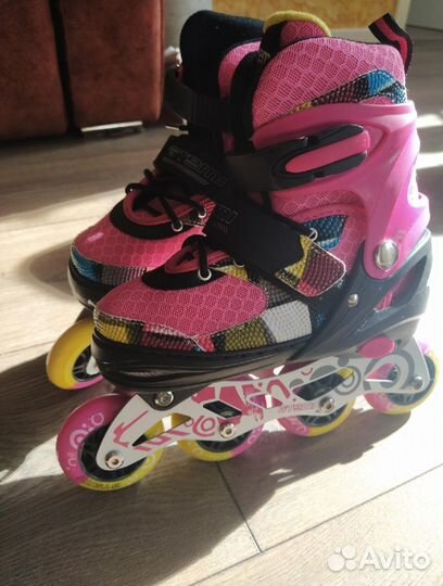 Роликовые коньки раздвижные 35 38