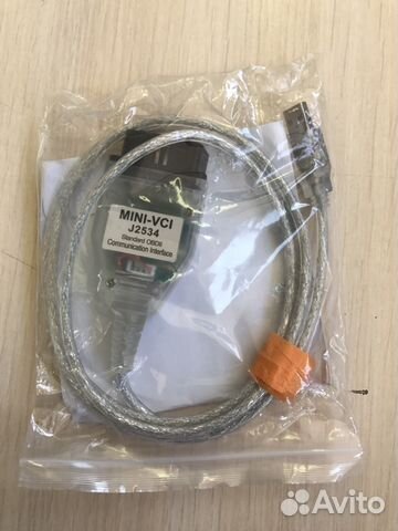 Mini VCI J2534 чип ft232rq (toyota/honda/lexus)