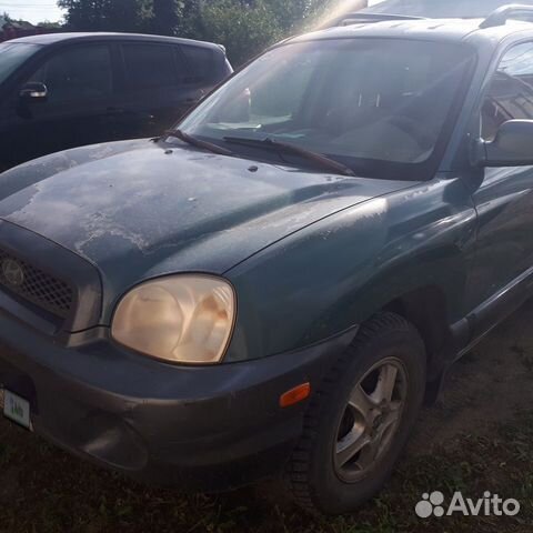 Hyundai Santa Fe 2.4 AT, 2002, 220 000 км