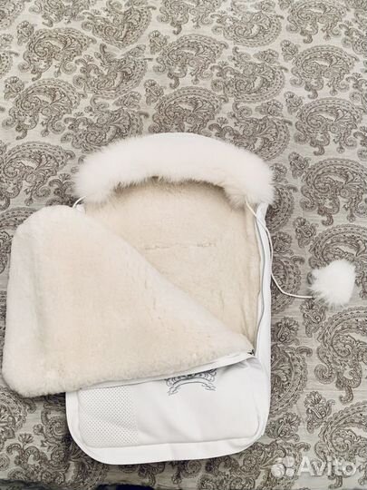 Конверт зимний из натуральной овчины esspero