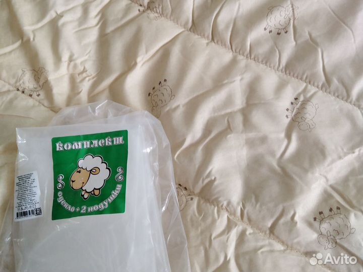 Одеяло из овечьей шерсти легкое