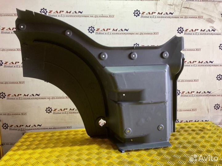 Корпус подножки левый Man Tga Tgs