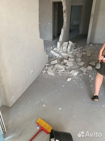 Демонтажные работы/вынос любого мусора