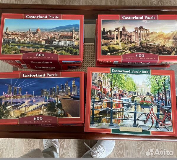 Паззл Puzzle Castorland 500, 600, 1000 деталей