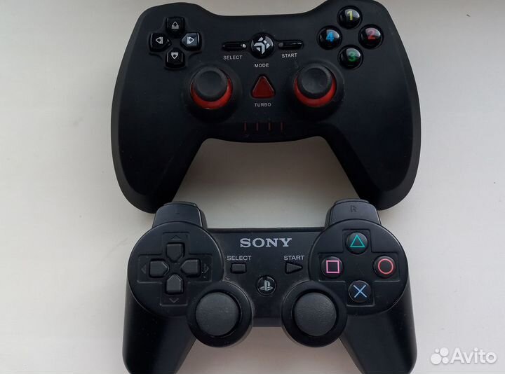 Sony playstation 3 Super Slim + 2 геймпада + игры