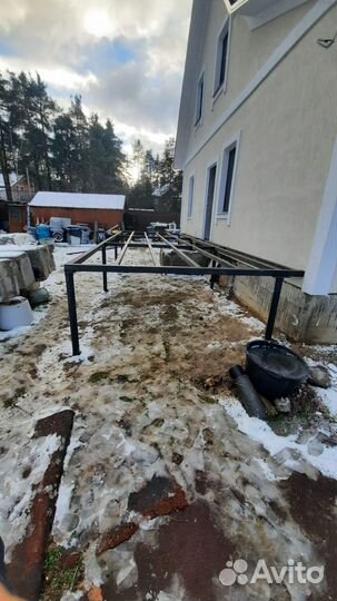 Фундамент из винтовых свай