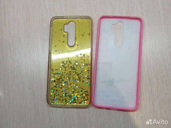 2 чехла на Xiaomi note 8 pro
