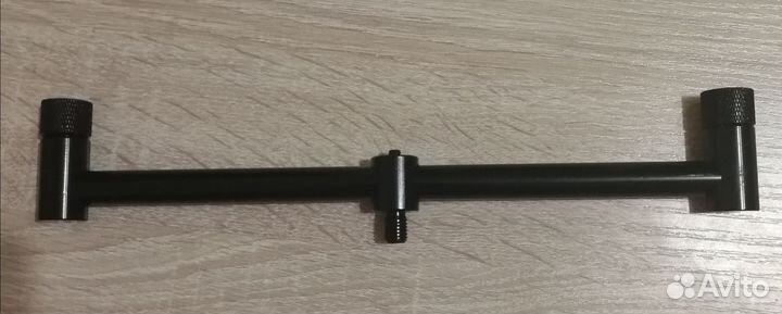 Бузбар на 2 удилища 25см чёрный