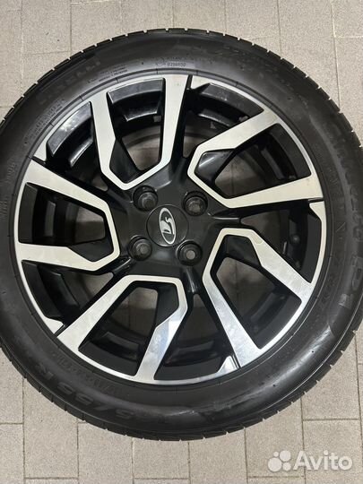 Колеса в сборе лето 185/55 r15 granta