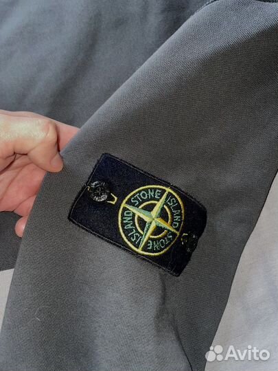Худи Stone island серое 78 коллекция