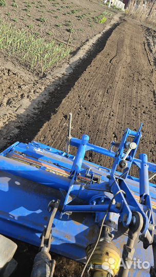 Вспашка Культивация миниТрактором