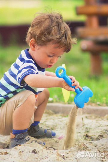 Кварцевый песок для детских песочниц Сорт П-35.4