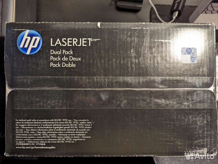 Картриджи оригинальные HP CE505AD (2*CE505A)