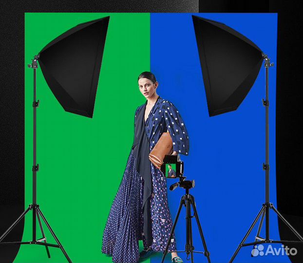 Двухсторонний фон 2 х 3м