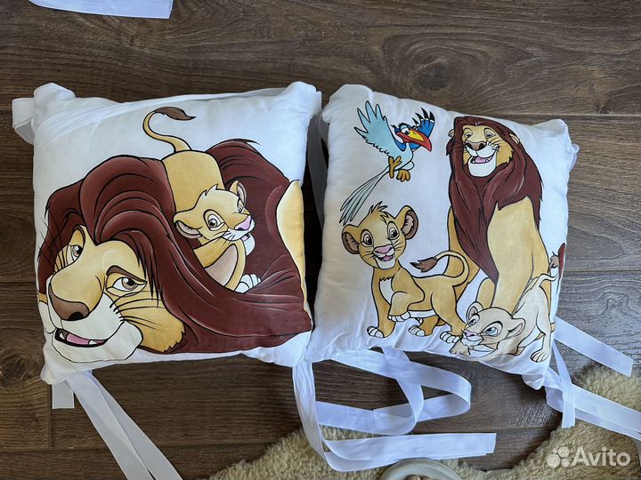 Бортики в детскую кроватку