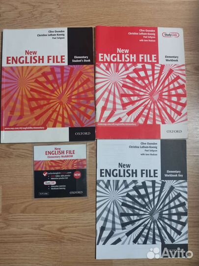 Учебники New English File, New Headway