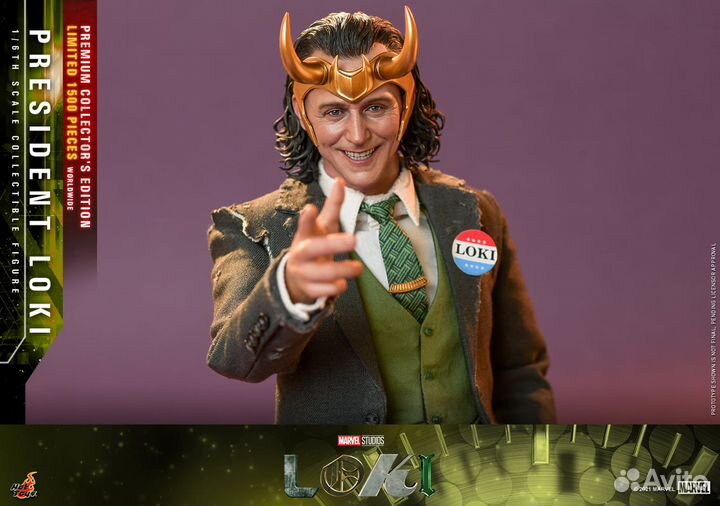 Hot Toys TMS067 President Loki (Premium ed.) 1/6