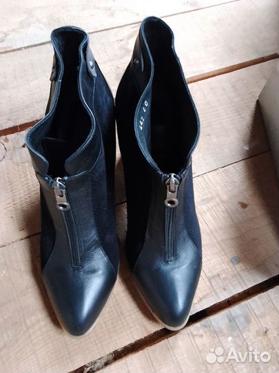 Ботильоны натуральная кожа