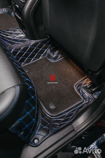 3D коврики из экокожи