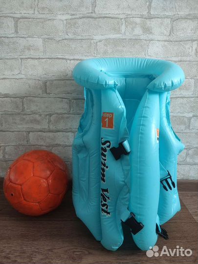 Жилет надувной для плавания, детский