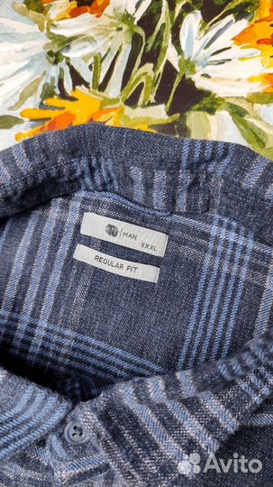 Английская мужская рубашка Tu 3XL