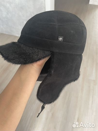 Мужская норковая кепка