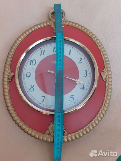 Часы настенные кварцевые янтарь