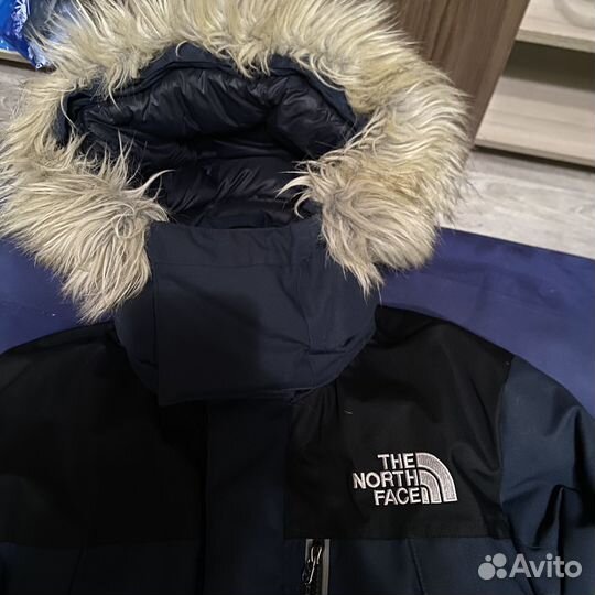 The north face пуховик