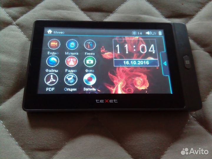 Медиаплеер texet t-920hd 8gb