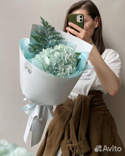 Букет гортензии мини