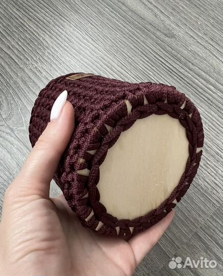 Корзинка из полиэфирного шнура