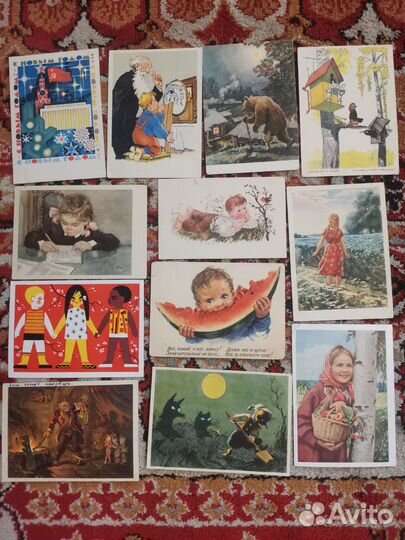 Открытки, почтовые карточки