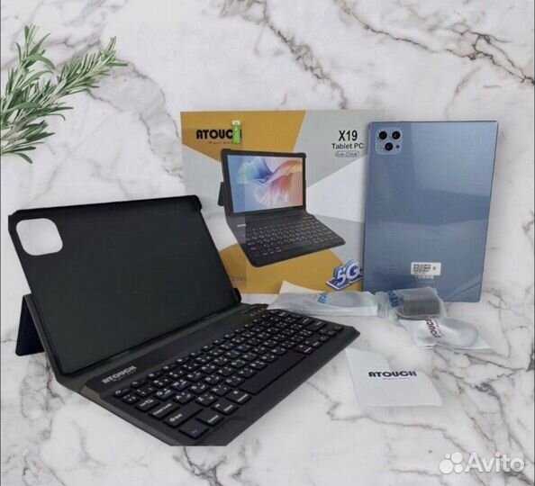 Планшет Atouch x19 pro + клавиатур. 6/128гб