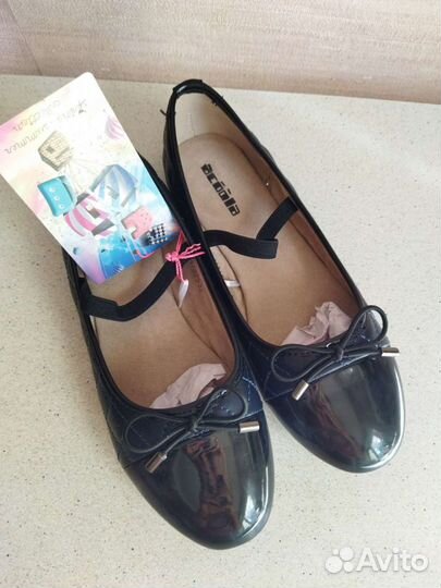 Балетки новые 36р.Акула