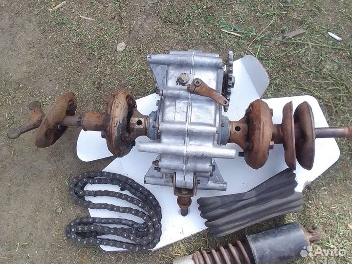 Редуктор на мотороллер муравей