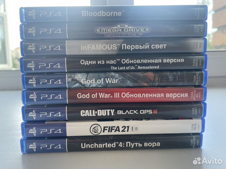 Диски PS4