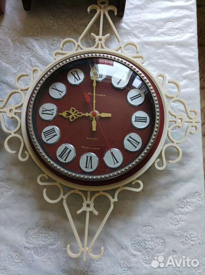 Часы настольные Весна СССР, Янтарь СССР