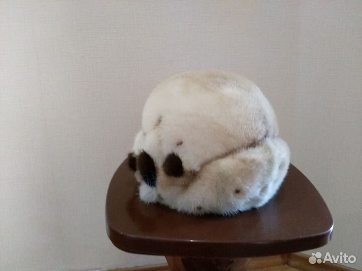 Шапка норковая женская