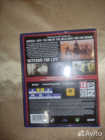Игра на ps4 rdr2/ Red Dead Redemption 2