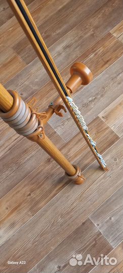 Карниз потолочный двухрядный 3,1 м вишня