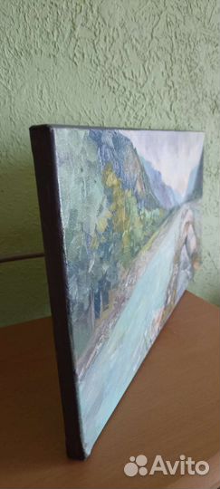 Картина маслом на холсте пейзаж