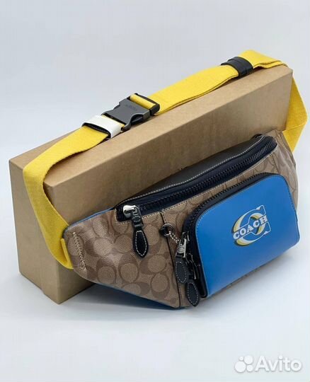 Сумка на пояс coach