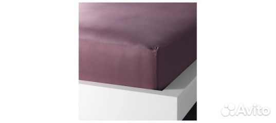 Простынь Gaspa IKEA Гэспа на резинке 160x200, 1 шт