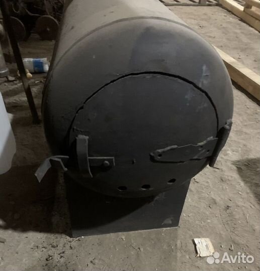 Печь дровяная для гаража