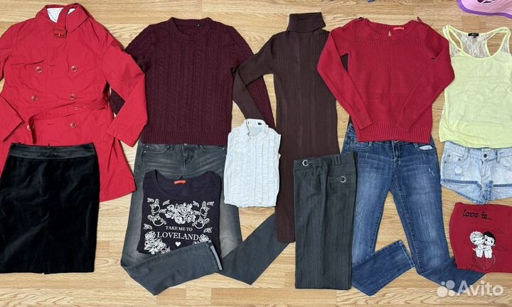Вещи пакетом на девочку подростка 168 172