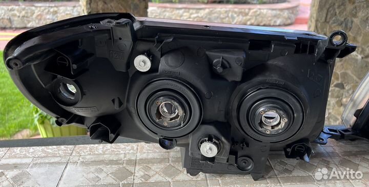 Комплект фар на land cruiser 100