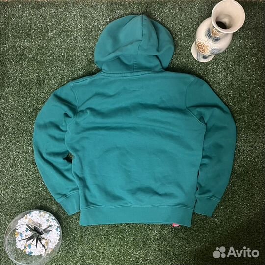 Худи Alpha industries (stone nike adidas fred)