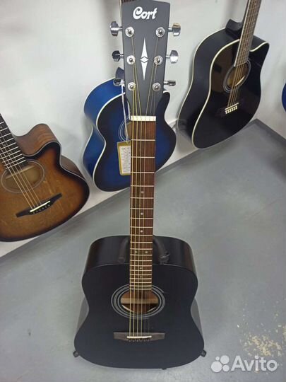 Акустическая гитара cort 810 bk