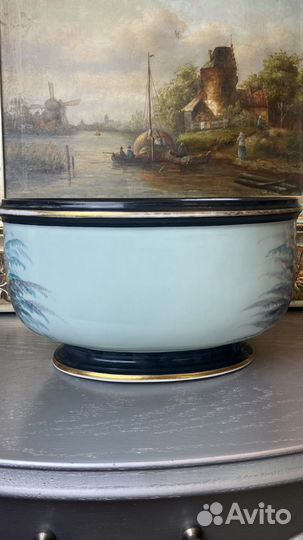 Кашпо ручная роспись