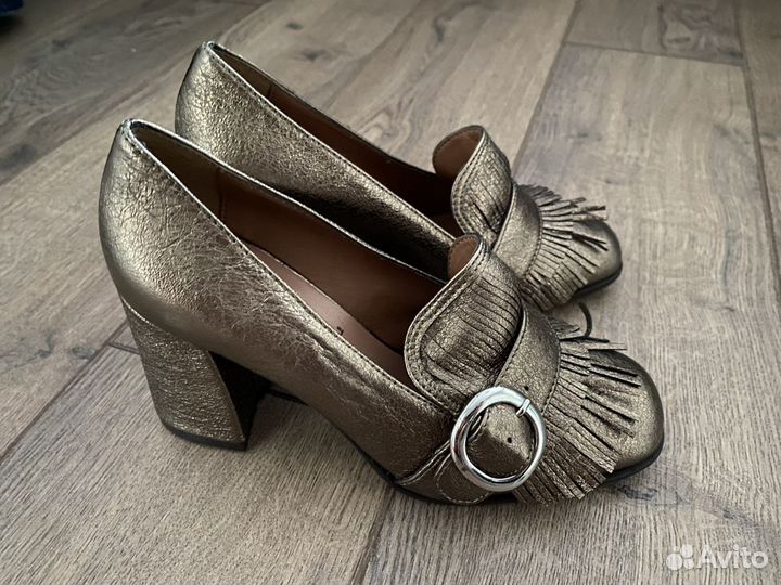 Туфли новые кожаные 35 р-р,новые